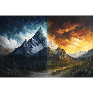 Day and Night Canvas Canvas